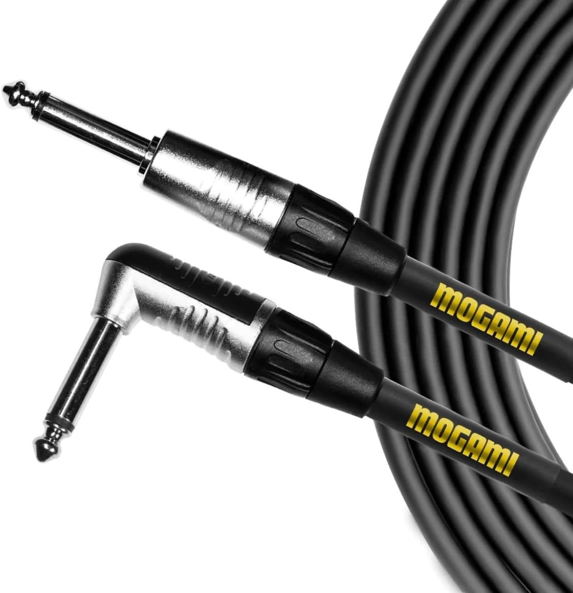 Mogami MCP GT R 20 | 20 Foot Guitar Right Angle To Straight Cable