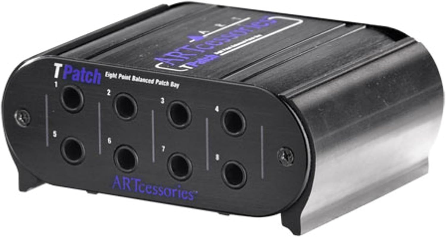 Art Pro Audio TPatch - Eight Point Balanced Patch Bay