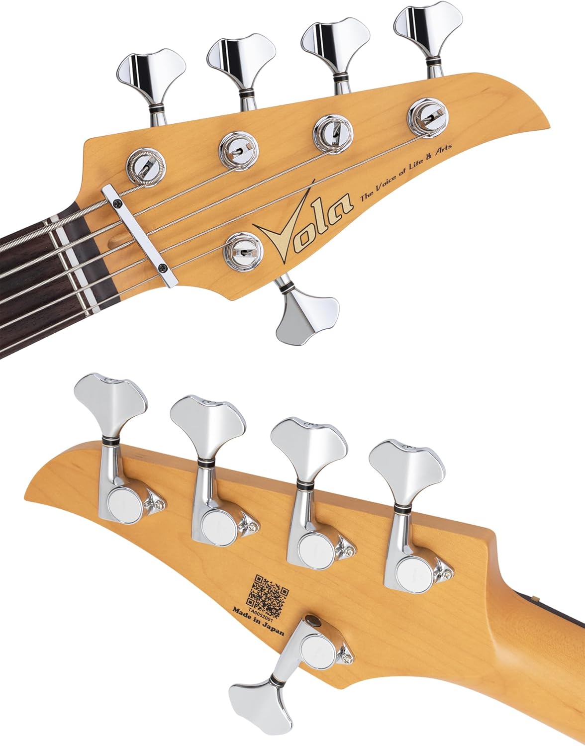 Electric Bass ZVA 5 RF Bass 3 Tone Sunburst Gloss Handmade in Japan MIJ Gotoh Bridge Gotoh Tuner 5 Strings Modern C Neck For All Levels