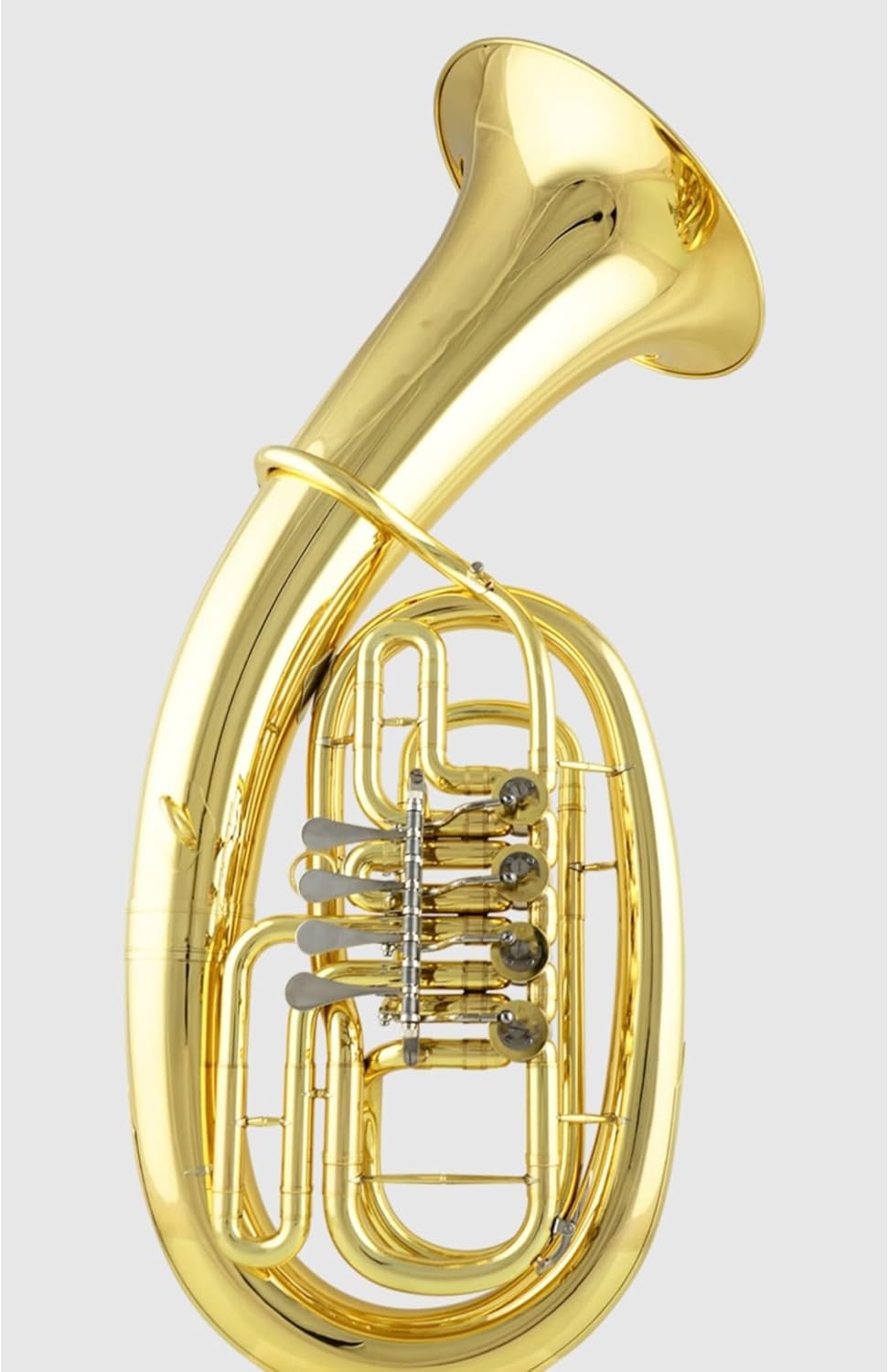 Beginner euphonium 4-key Flat Key Euphonium Bass Horn Gold