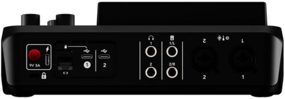 RODECaster Duo Integrated Audio Production Studio Bundled with Podcast Mic Pack + 128GB Micro-SD Card + Cleaning Cloth (4 Items)