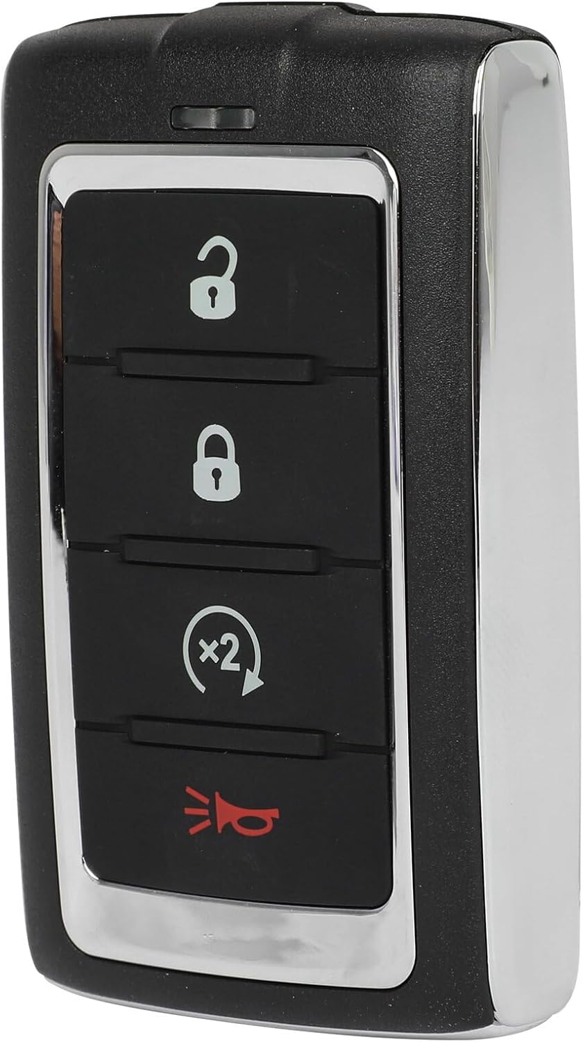 ECCPP M3NWXF0B1 Keyless Entry Remote Car Key Fob Replacement for 2021-2023 for Jeep for Grand Cherokee L 3.6L 2021-2023 for Jeep for Grand Cherokee L 5.7L 4 Buttons Pack of 2