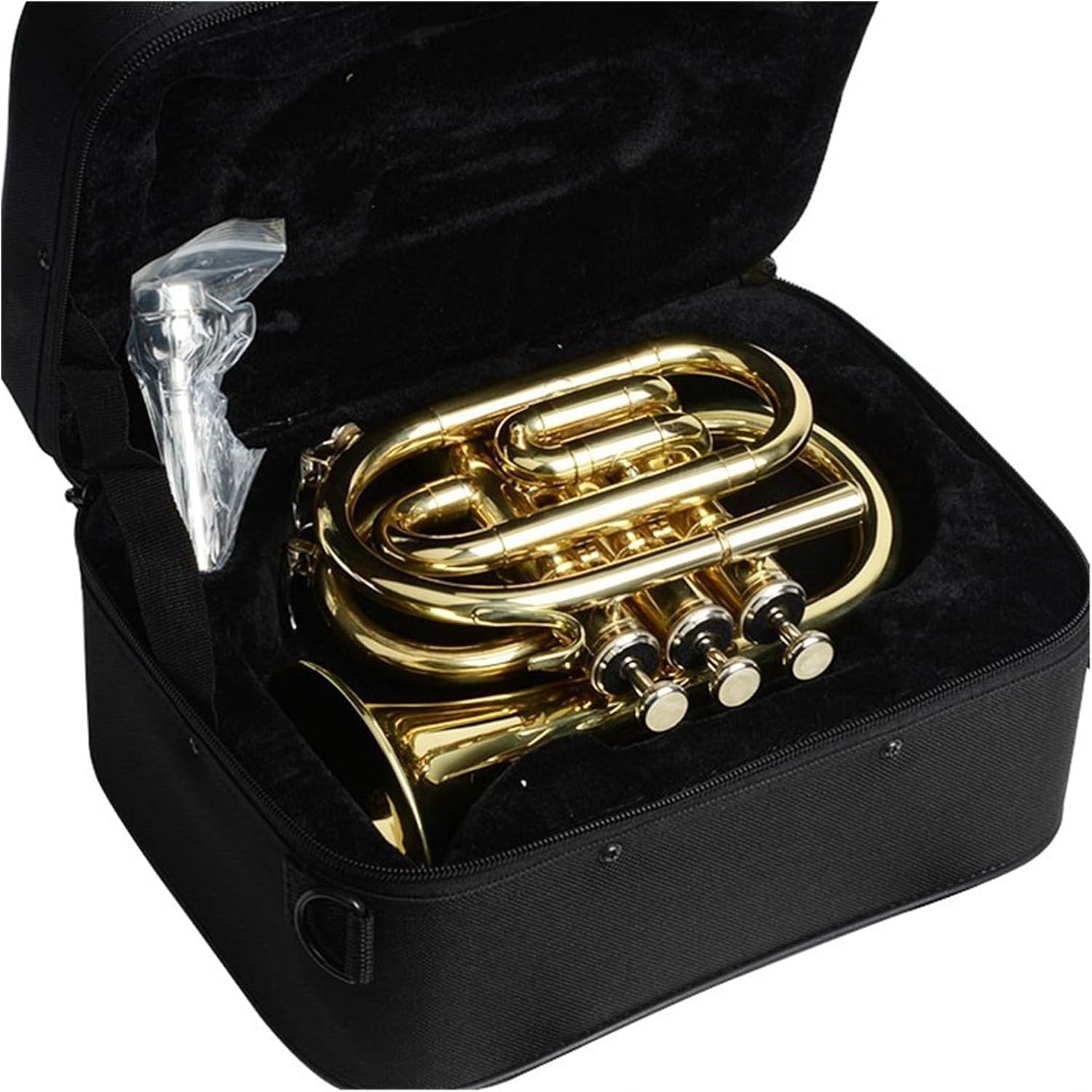 B flat mini trumpet cornet suitable for beginners