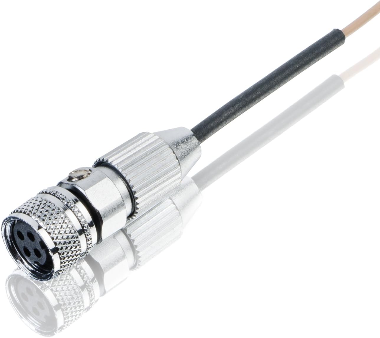 Countryman E6OW5L2SB Springy E6 Omnidirectional Earset with 2-mm Cable for Sabine Transmitters (Light Beige)