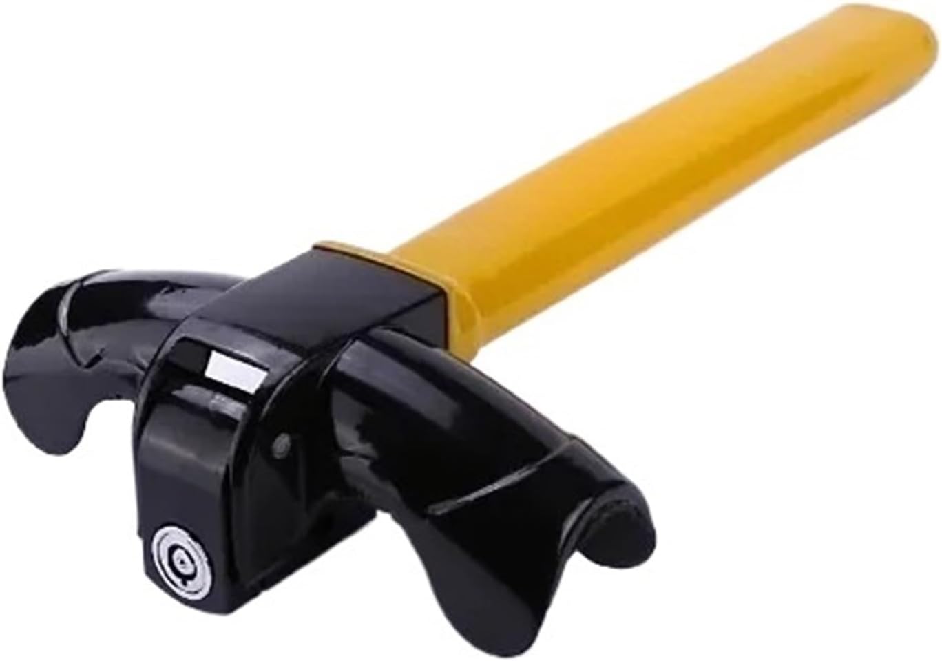 Anti-Saw Steering Wheel Lock - Steel Construction & Double Locking Mechanism