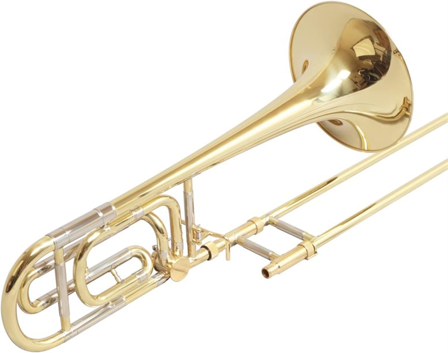 TSTS B Flat to F Tenor Trombone Trombone Suitable for Students Or Adult Beginners and Bands Beginner Trombone