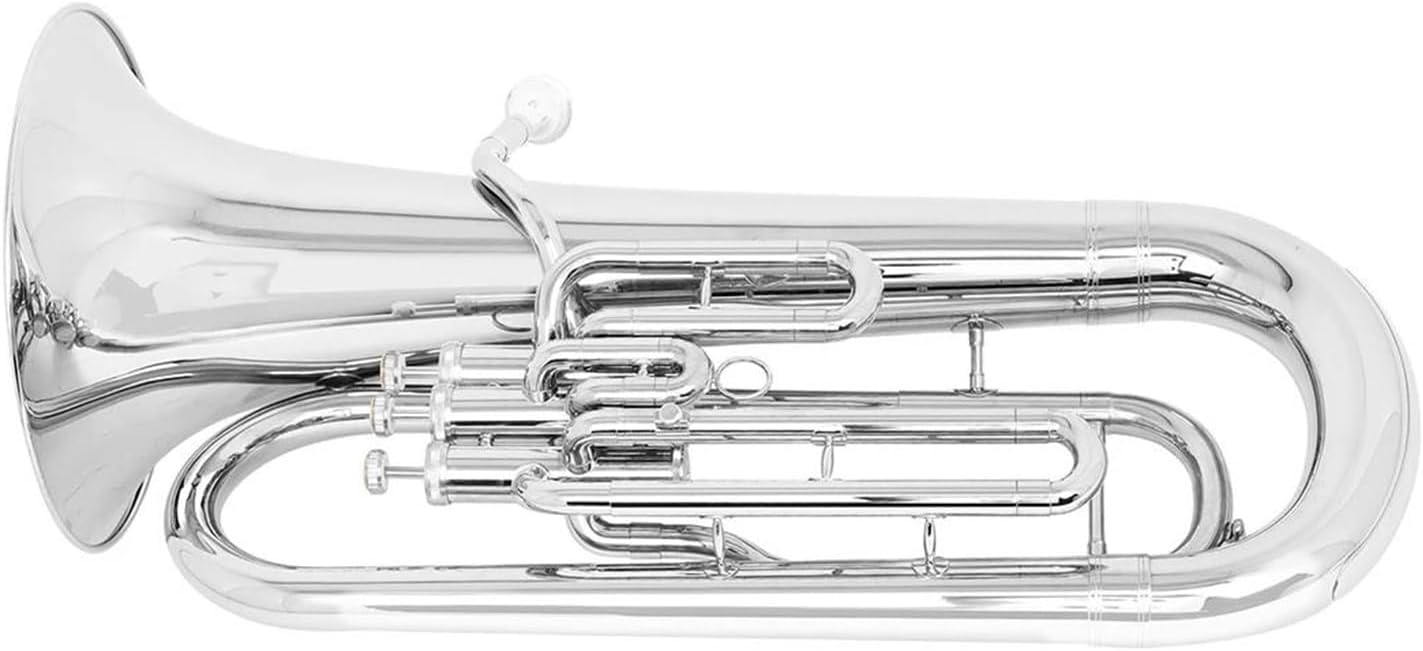 Bb B Flat Euphonium 3 Key Vertical Brass Instrument With Accessories Euphonium All-brass Instrument