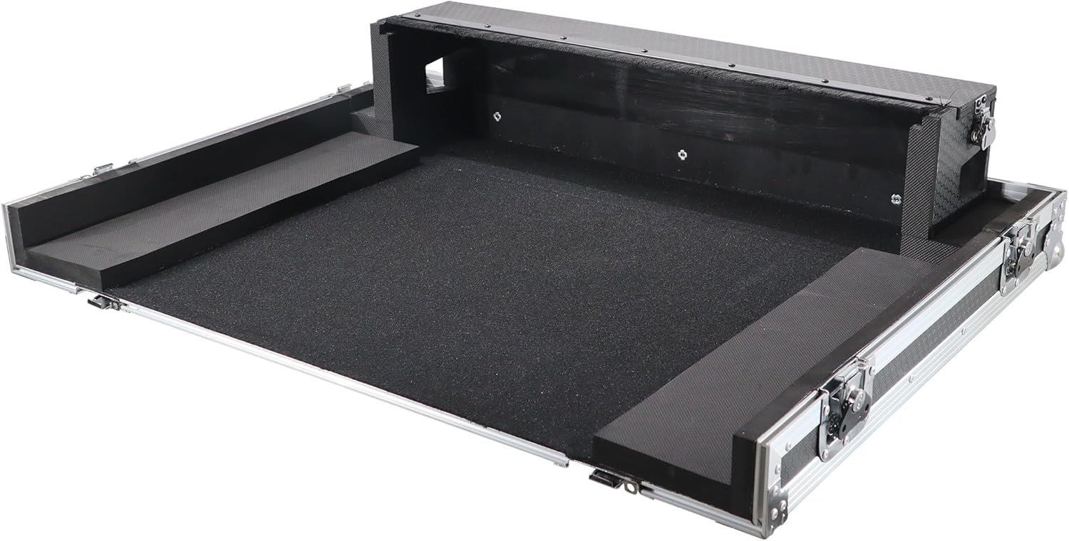 ProX XS-SIIMPACTDHW ATA Digital Audio Mixer Flight Case for SI Impact Console with Doghouse compartment and Caster wheels