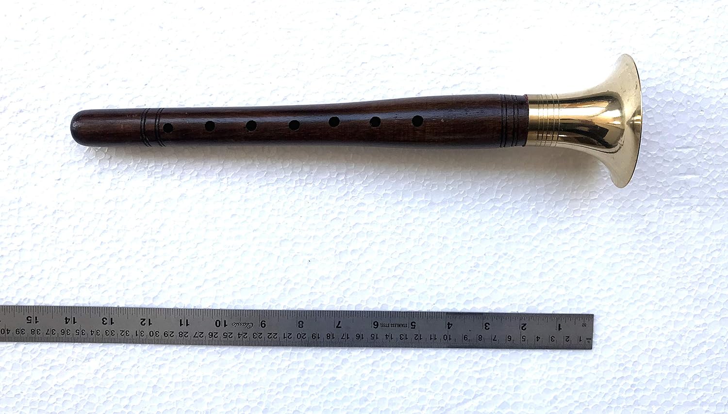 14 inches Shehnai Woodwind Musical Instrument Banarasi Shehnai Handmade in India