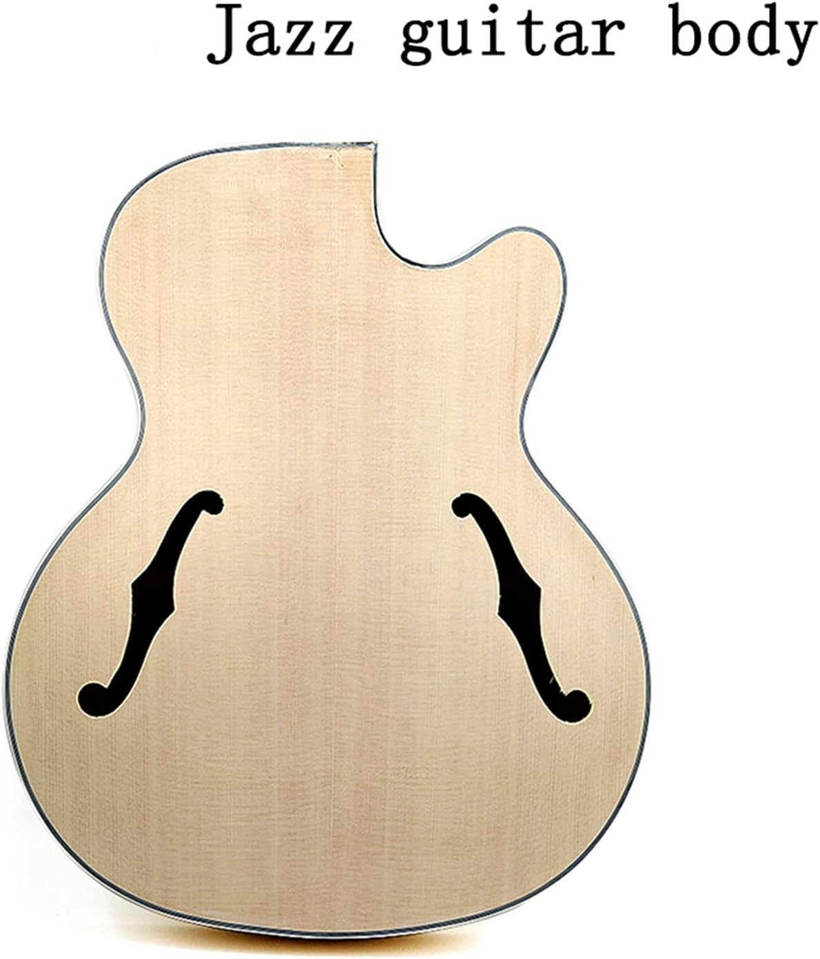 DIY Guitar Kits Jazz Guitar Body Sound Barrel Maple Wood Back Spruce Panel Composite Splint