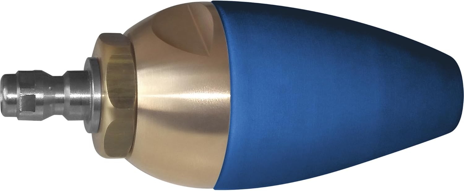 Powerhorse Pressure Washer Rotating Power Turbo Nozzle, Industrial Grade Ceramic Tip 4.0 Orifice, 4000PSI for Heavy Duty Cleaning