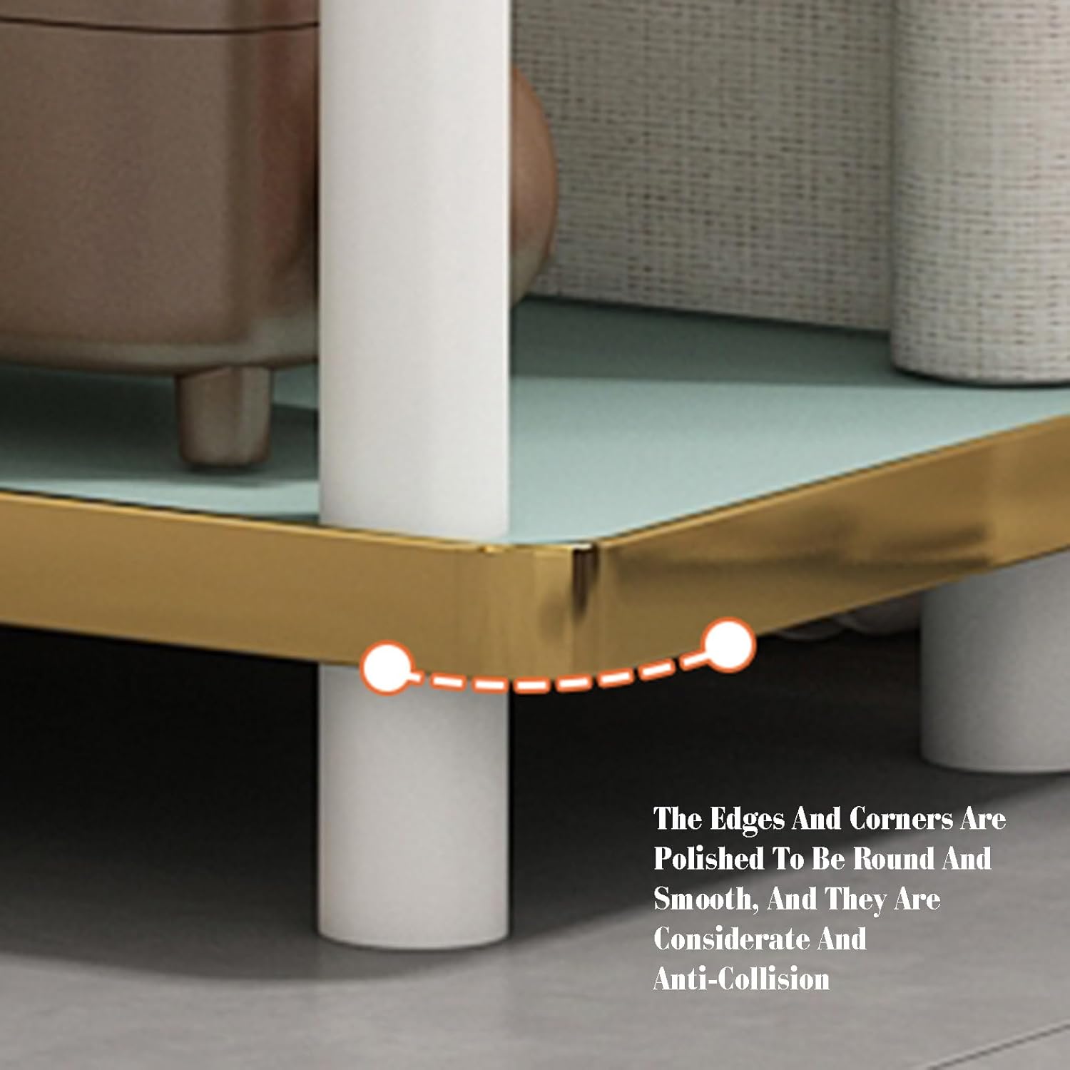 Corner Bookshelf,4-6 Floors Shelf Bookcase,Large Corner Cupboard,The Structure is Solid,No Shaking,Large Storage,Can Store More Books(18.50x18.50x35.23in) ()