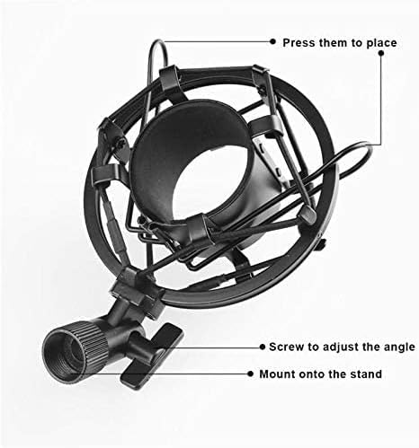 USB Microphone, Metal Condenser Recording Microphone for Studio Recording Vocals, Karaoke Microphone