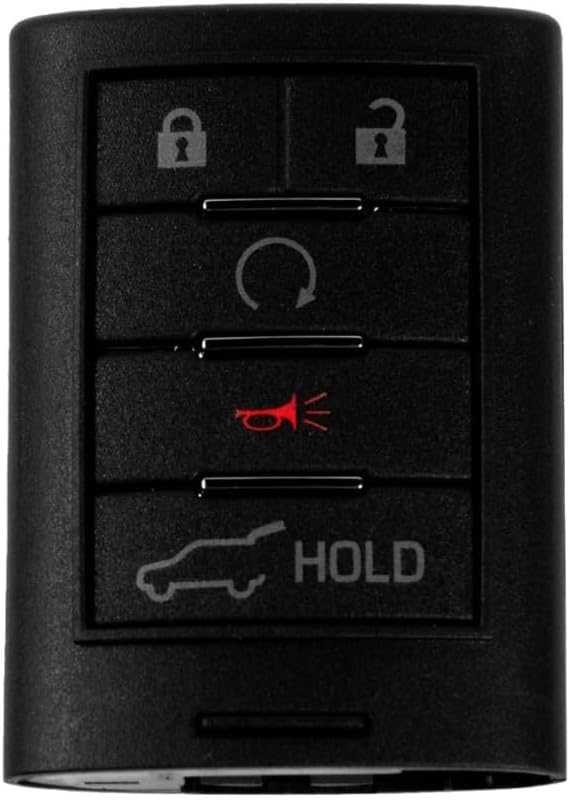 KarParts360 for Cadillac SRX 2010 11 12 13 2014 Keyless Entry and Alarm System Remote Control Transmitter