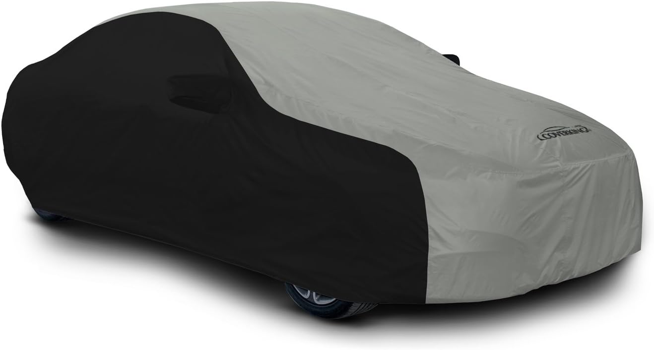 Coverking Custom Car Cover for Select Pontiac G8 Models - Stormproof (2-Tone Gray with Black Sides)