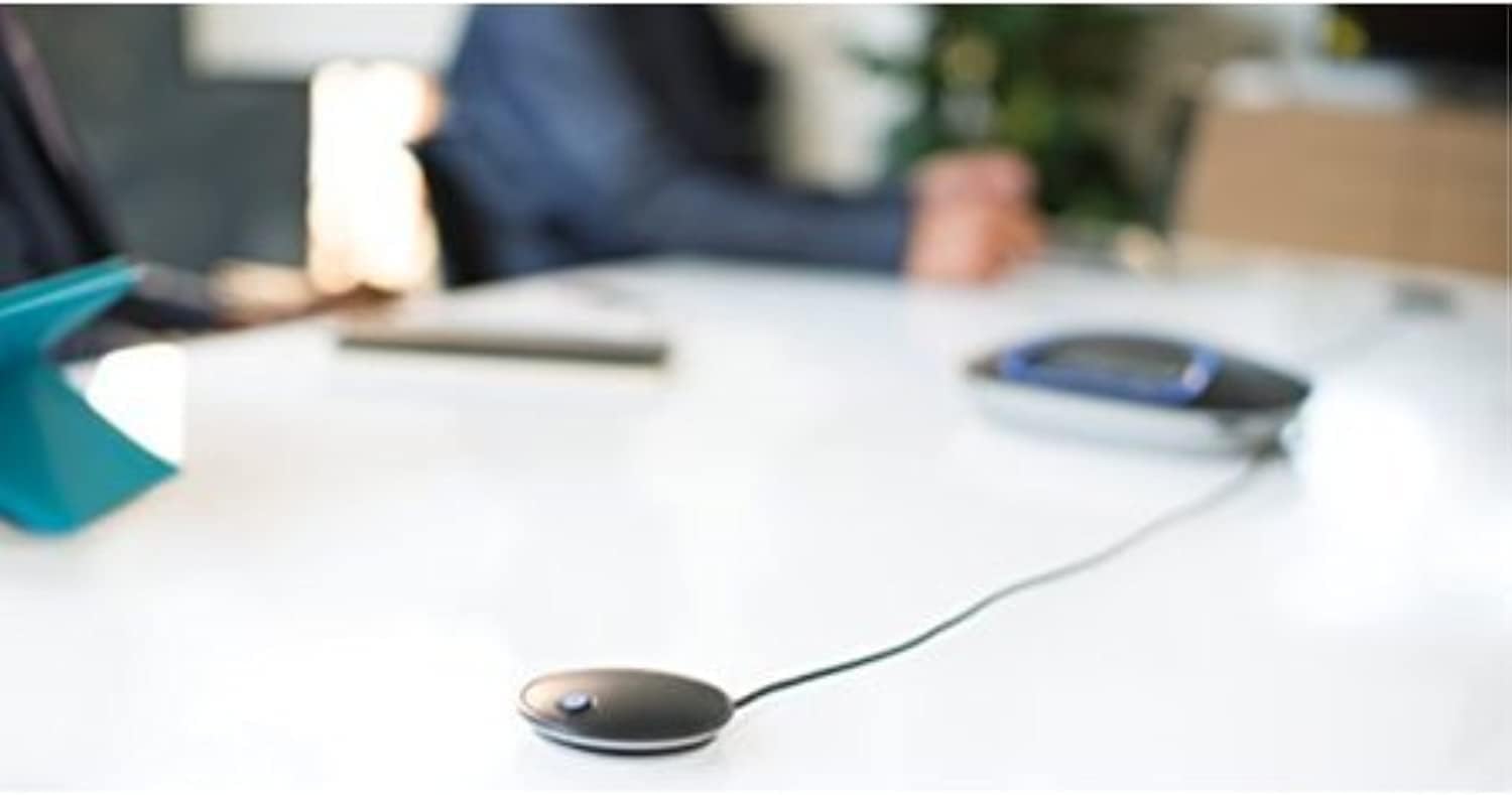 Logitech Group Expansion Microphones for Video & Audio Conferencing, Black