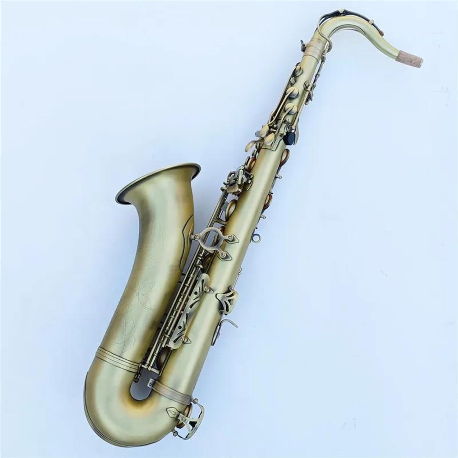 Body Material Brass Tenor Saxophone Antique Copper B Flat Woodwind Instrument With Case Mouthpiece Reeds Neck