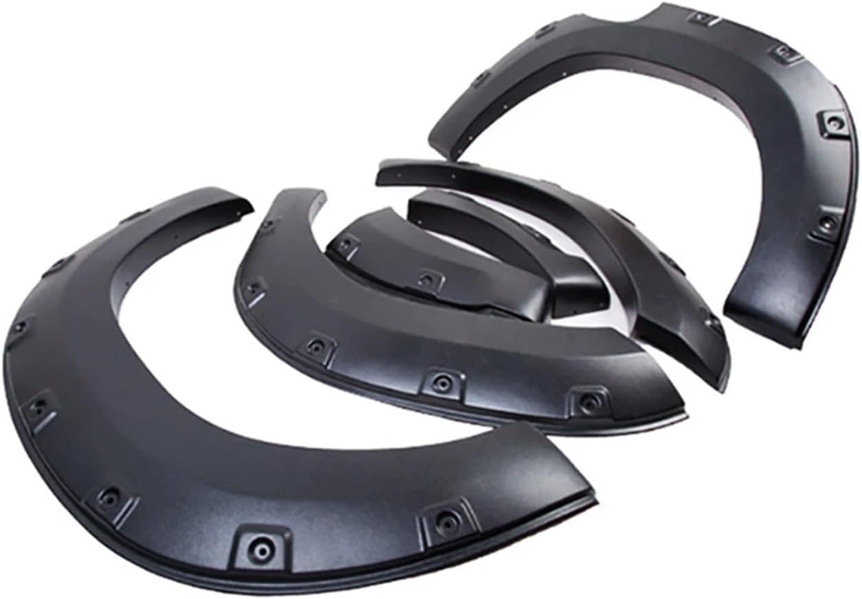 Fender Flares Wheel Arches Compatible for Toyota Hilux Revo 2015-2019 Car Accessories Arch Wheel Eyebrow Protector/Mudguard Sticker