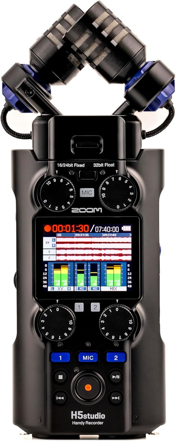 Zoom H5studio 6-Track 32-Bit Float Handy Recorder
