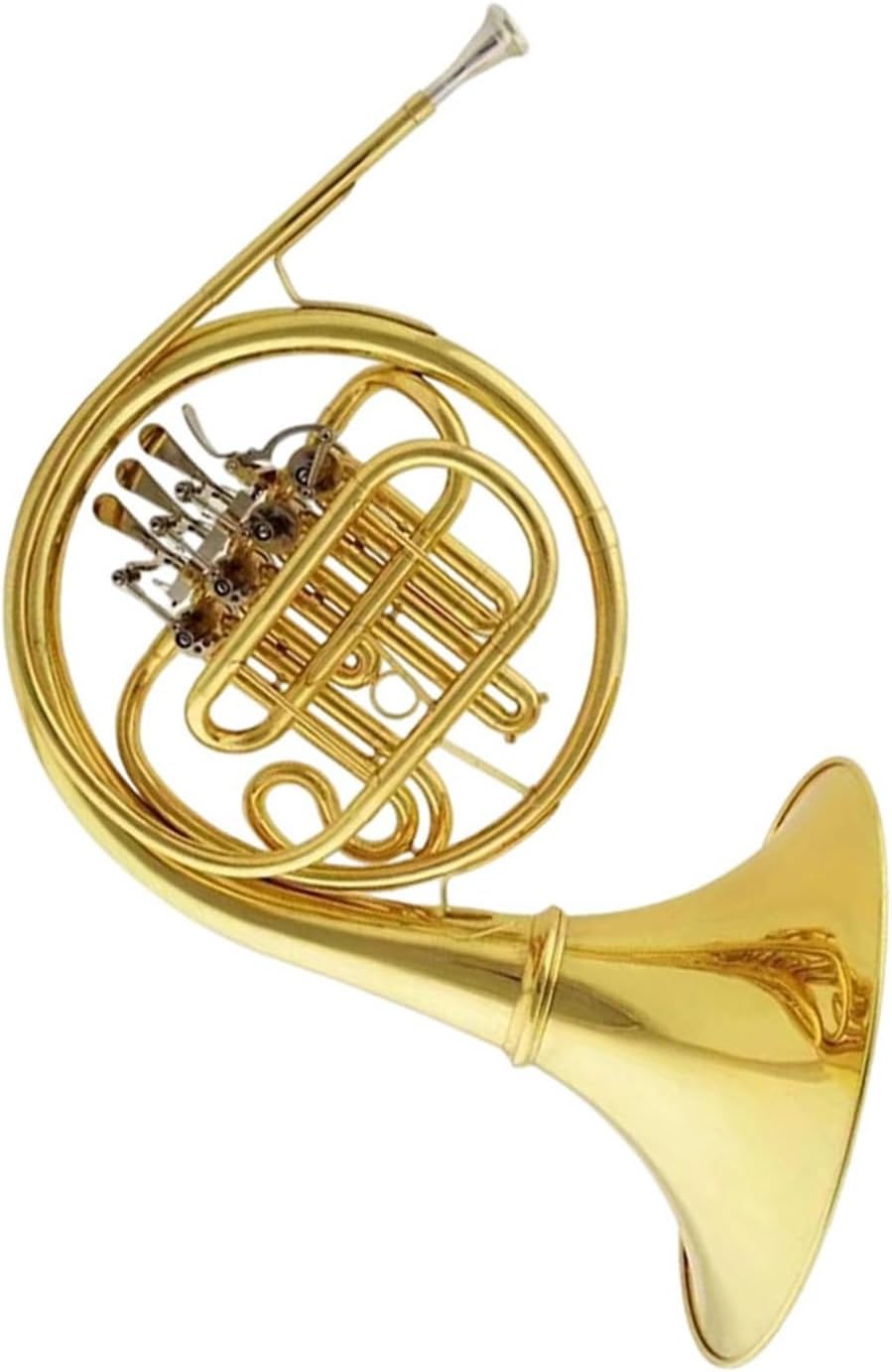 4 Key French Horn Brass Horn Instrument B Flat Four Key Single Row Double Suitable For Professional Performance(1)