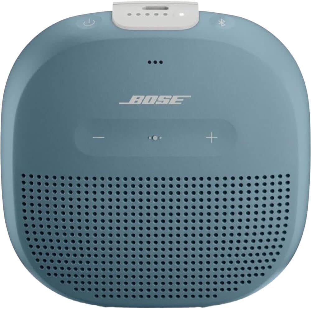 Bose SoundLink Micro: Small Portable Bluetooth Speaker (Waterproof), Midnight Blue