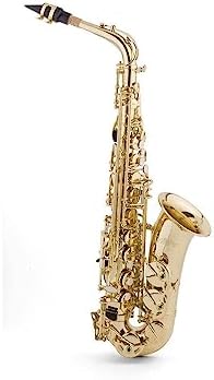Jean Baptiste 290AL Eb Alto Student Saxophone, Yellow Brass