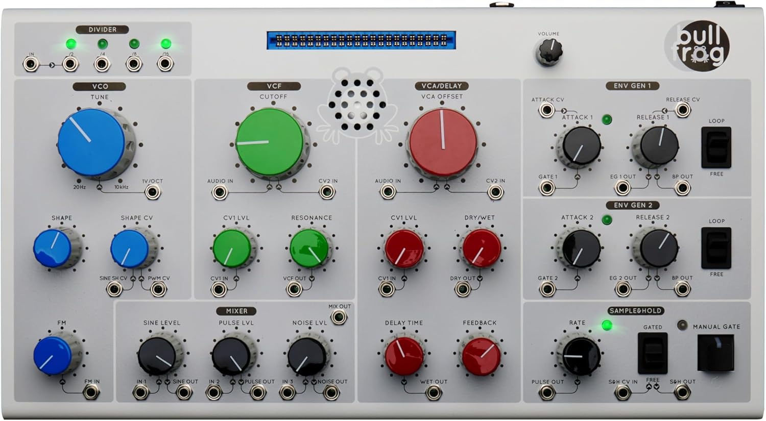 Erica Synths Bullfrog Semi-modular Analog Synthesizer