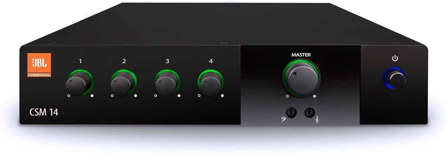 JBL Professional CSM-14 Commercial Series 4-input, 1-output Audio Mixer