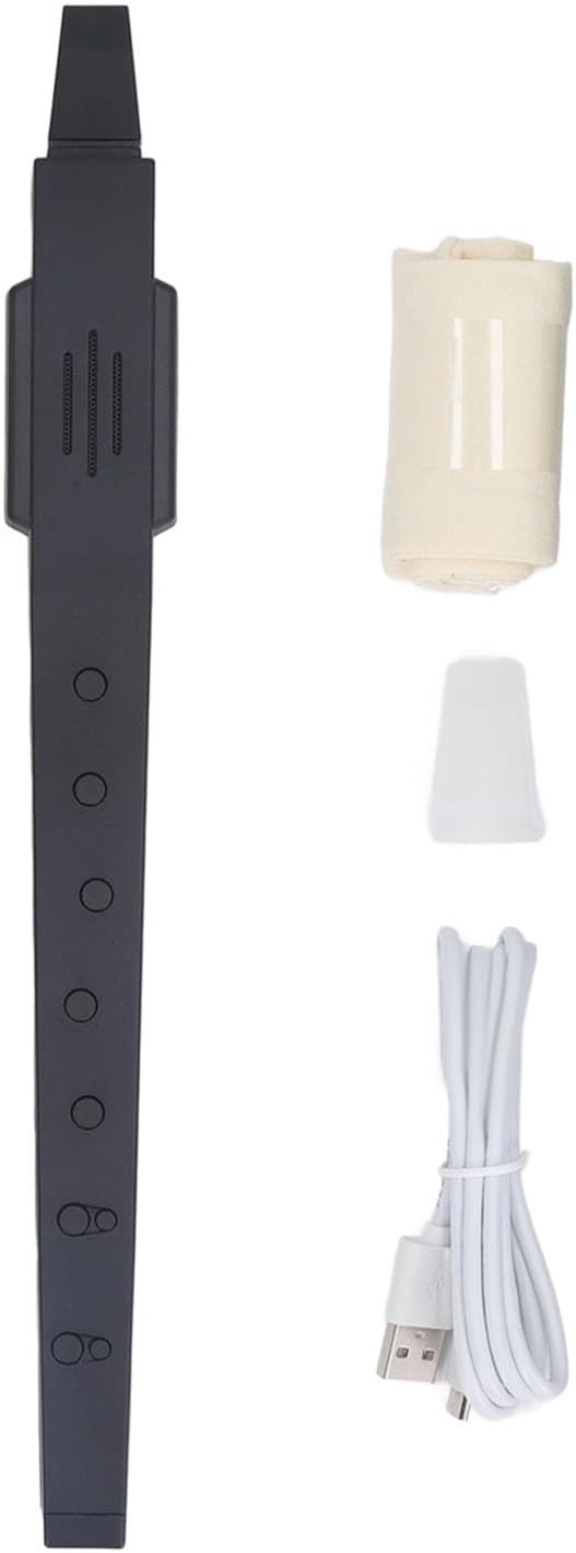 LiebeWH Electronic Wind Instrument with 10 Instrument Sounds Digital Saxophone Built in Speaker for Woodwind Enthusiasts Support for MIDI Connections, LiebeWH29i1gco38a