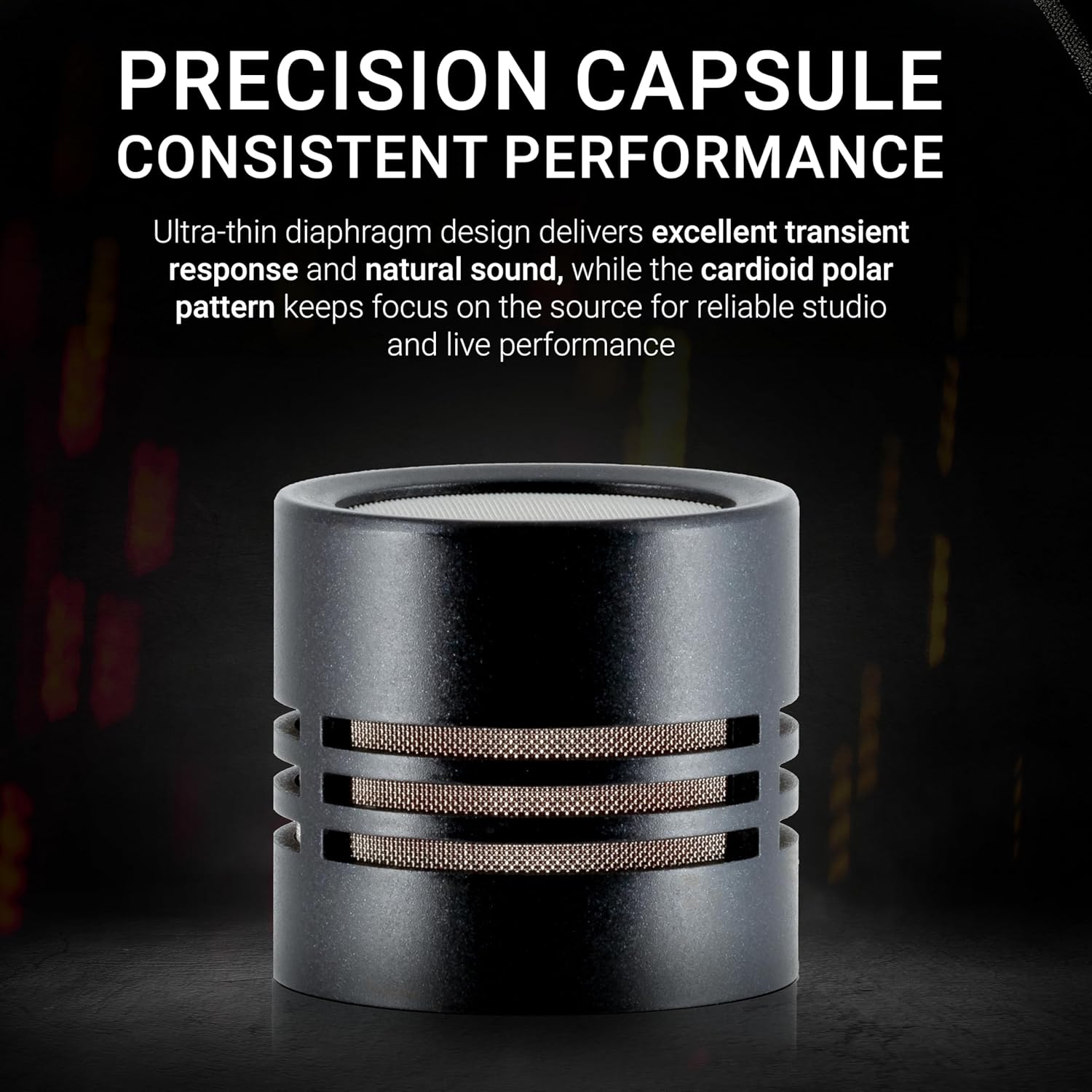 SE ELECTRONICS - sE7 Small Diaphragm Cardioid Condenser Microphone with Clip, Factory Matched Pair