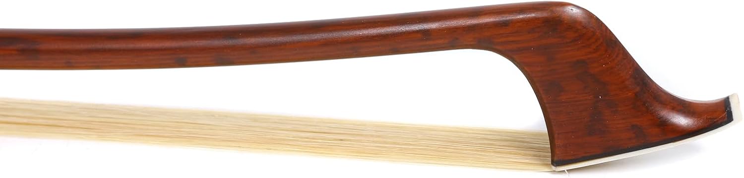 Double Bass German bow 3/4 Snake wood Nice inlay Natural Mongolia Horsehair Well Balance Handmade