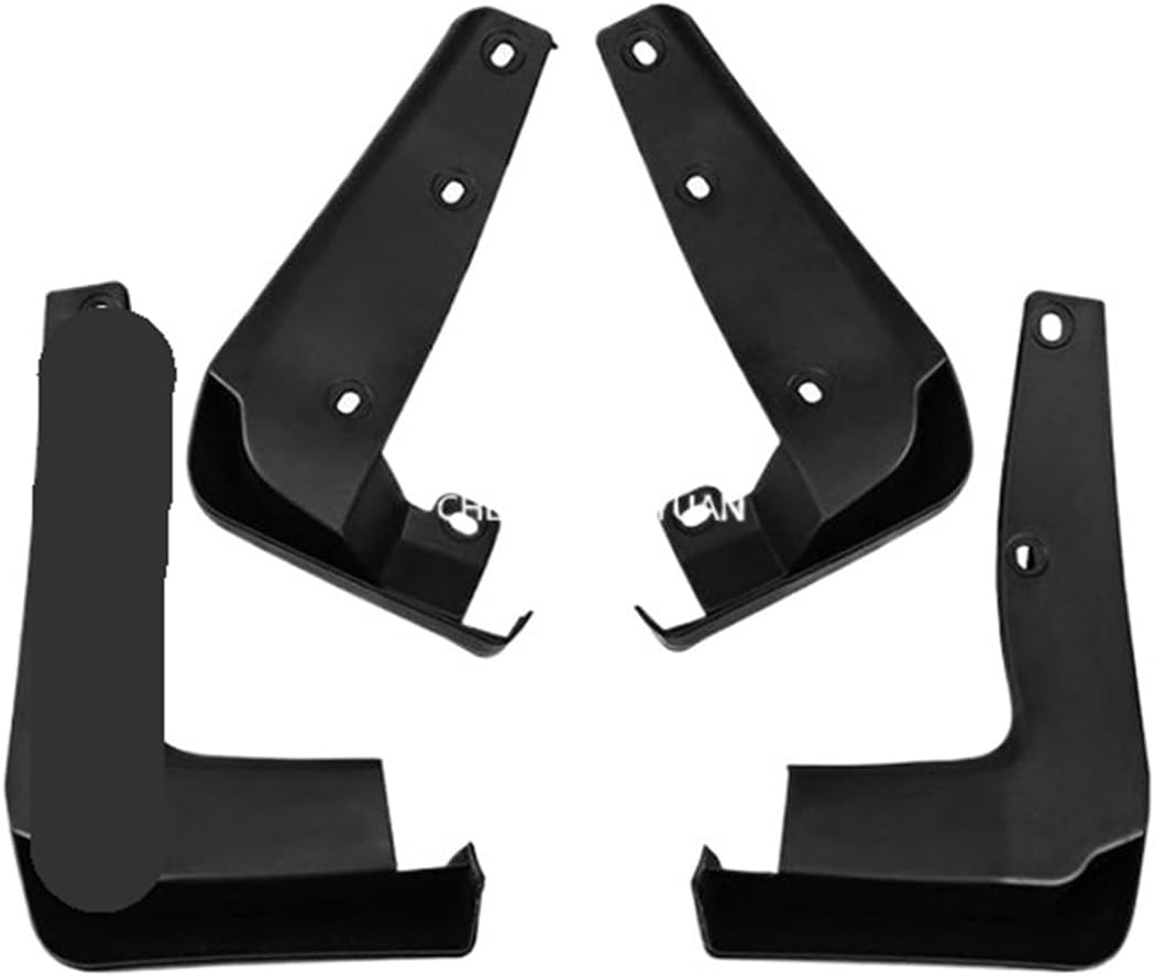 Fit for Civic 2016-2019 Tire Fenders Blocking Sediment Front Rear Wheels ABS Black Car Accessories 4pcs