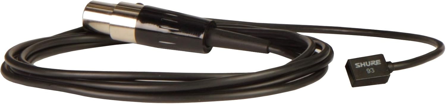 Shure WL93 Lavalier Microphone Bundle with Mount and 4-Foot Cable