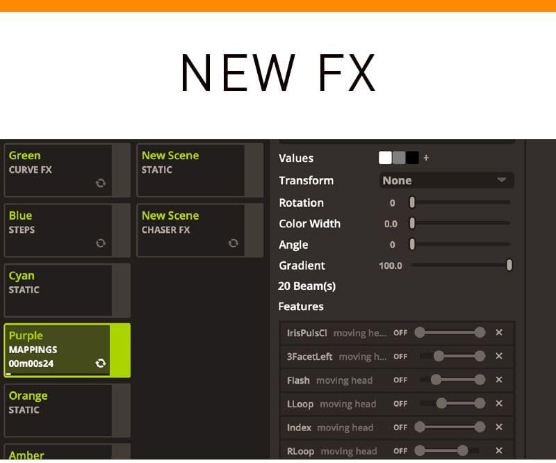 Audiosavings Bundle: (1) American DJ ADJ MYDMX5 DMX Lighting USB C-DMX Interface and Software for iOS/PC Bundle with (1) Rockville SONIC-50L Large Portable Bluetooth Party Speaker (2 Items)