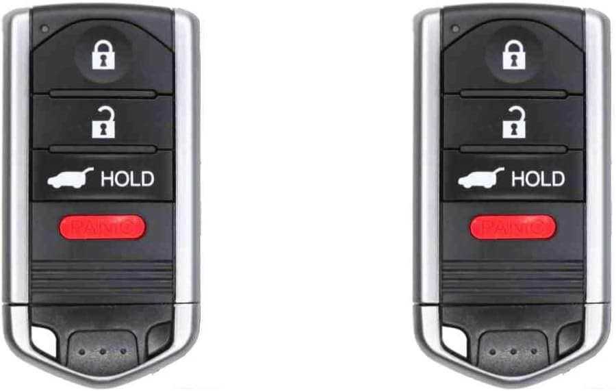 Replcament Smart Key Fob for Acura RDX 2014 FCC KR5434760 Part Number 72147-TX4-A01 - 2 Pack