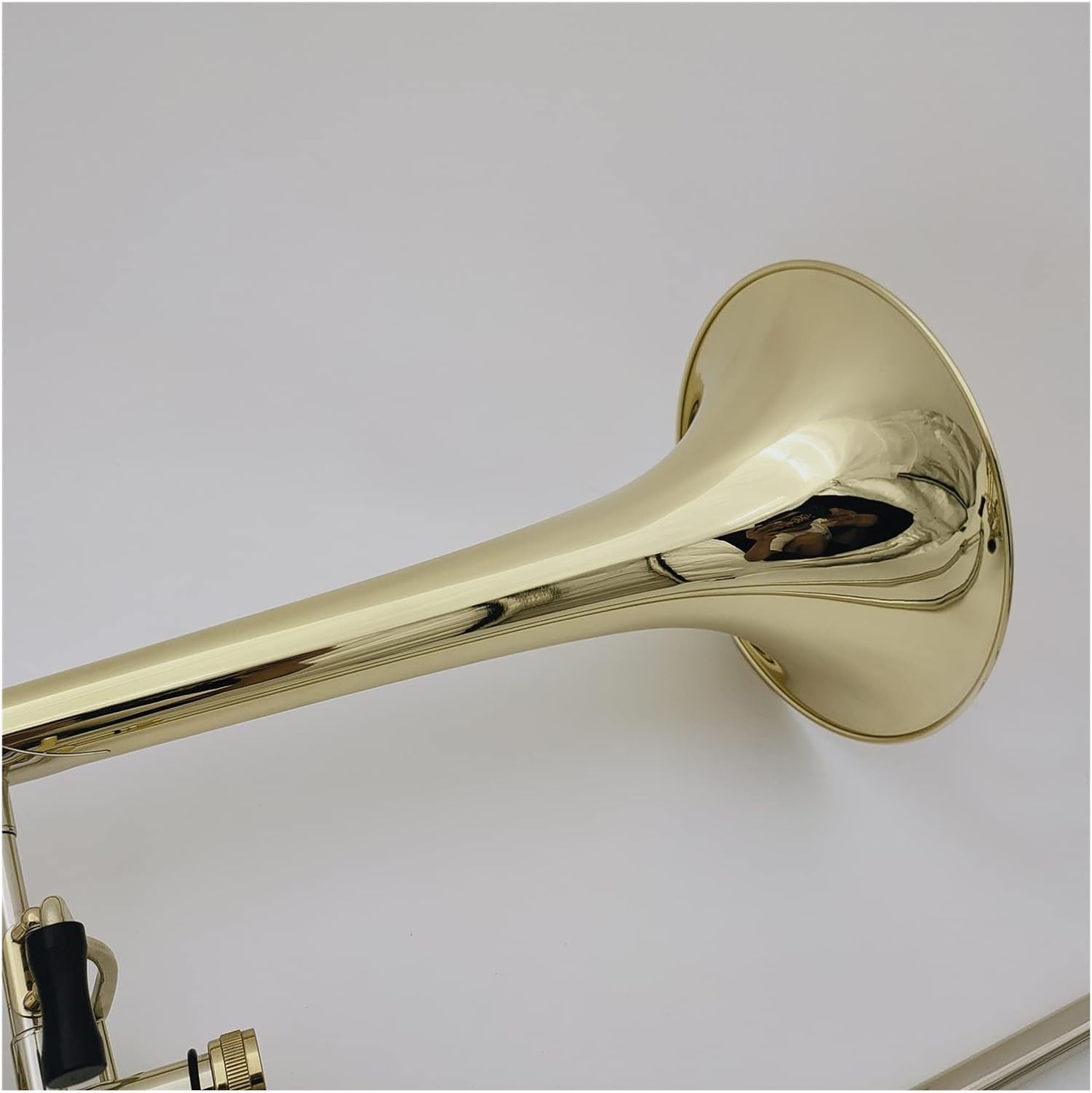 TSTS Trombone Bb/F Brass Lacquered Gold Plated Professional Musical Instrument Beginner Trombone