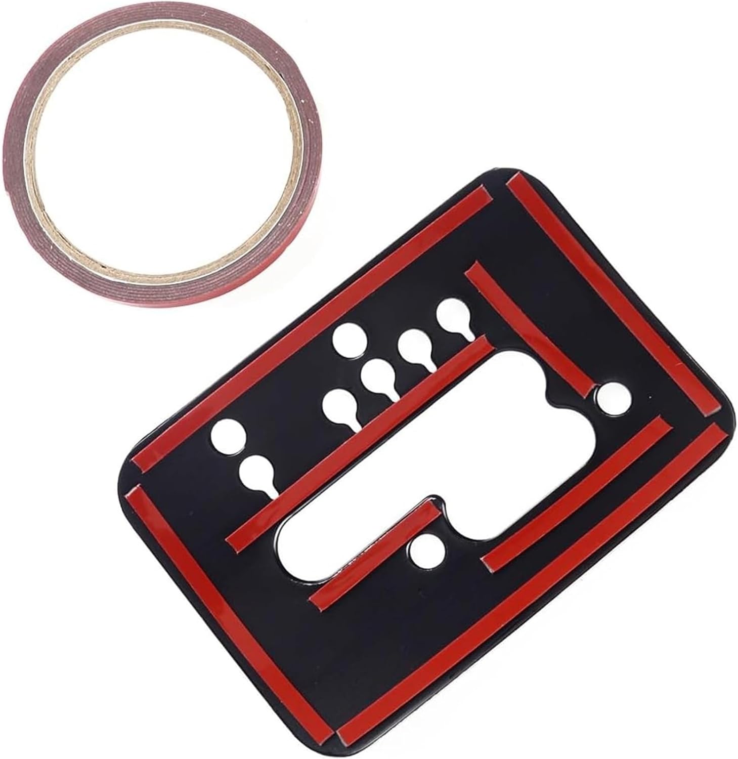 Auto Repair Parts Car Front Center Gear Shift Panel Trim Cover Compatible for Beetle 2007 2008-2012 Left Hand Drive Carbon Fiber Texture Easy to Replace