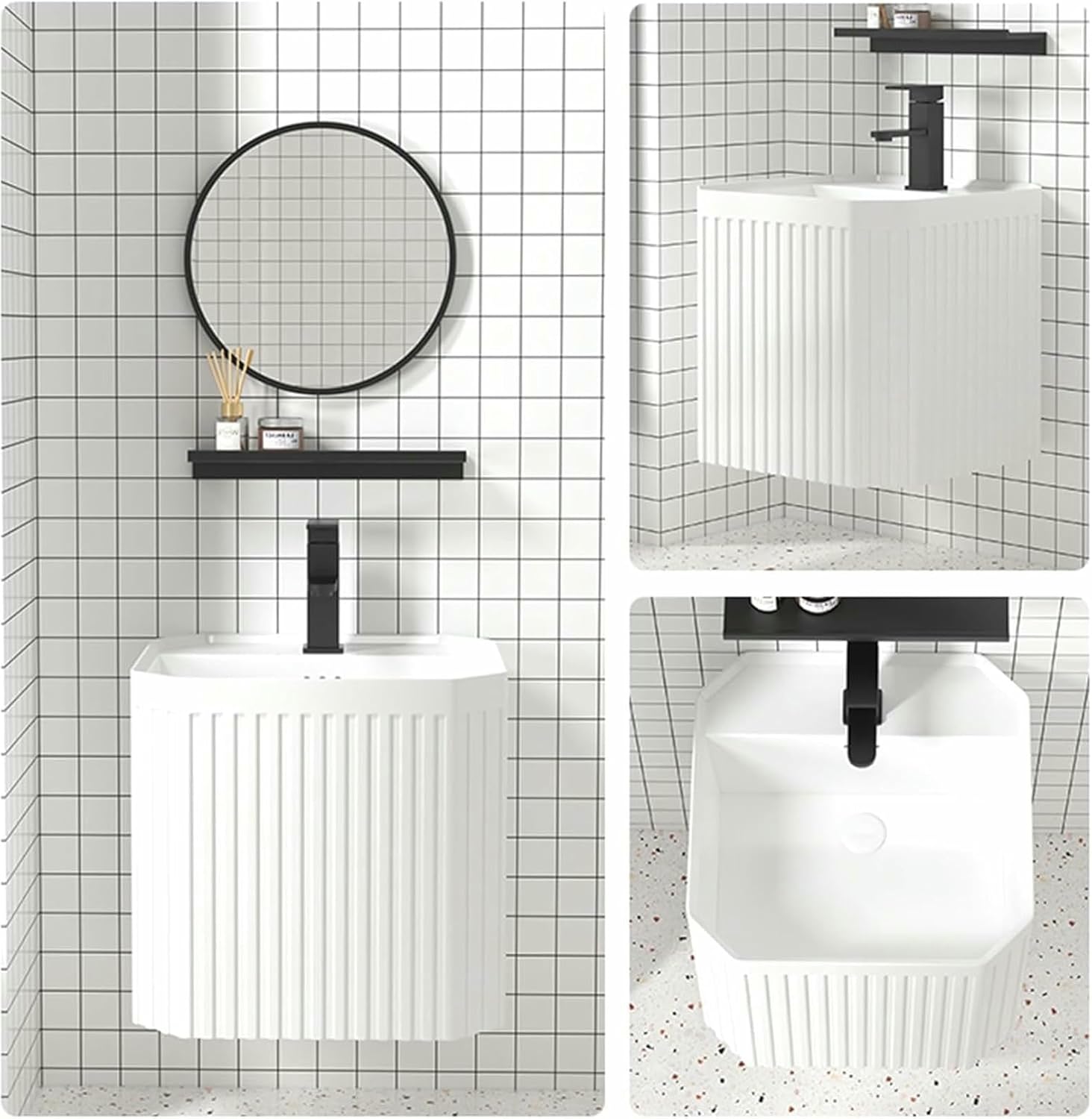 Corner Ceramic Sink Bathroom Corner Wall Mount Bathroom Sink Ceramic Vessel Sinks Large Freestanding Deep Sink
