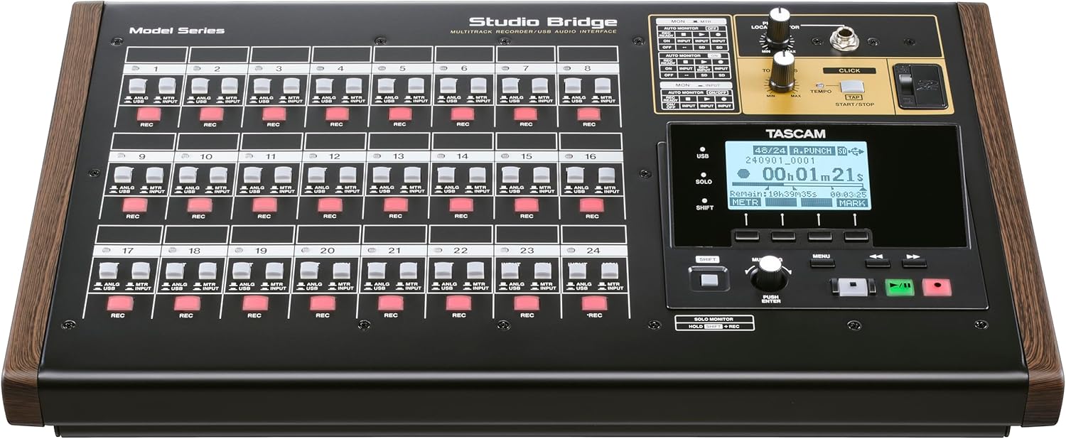 TASCAM Studio Bridge Multi Track Recorder and Rack Mount Kit