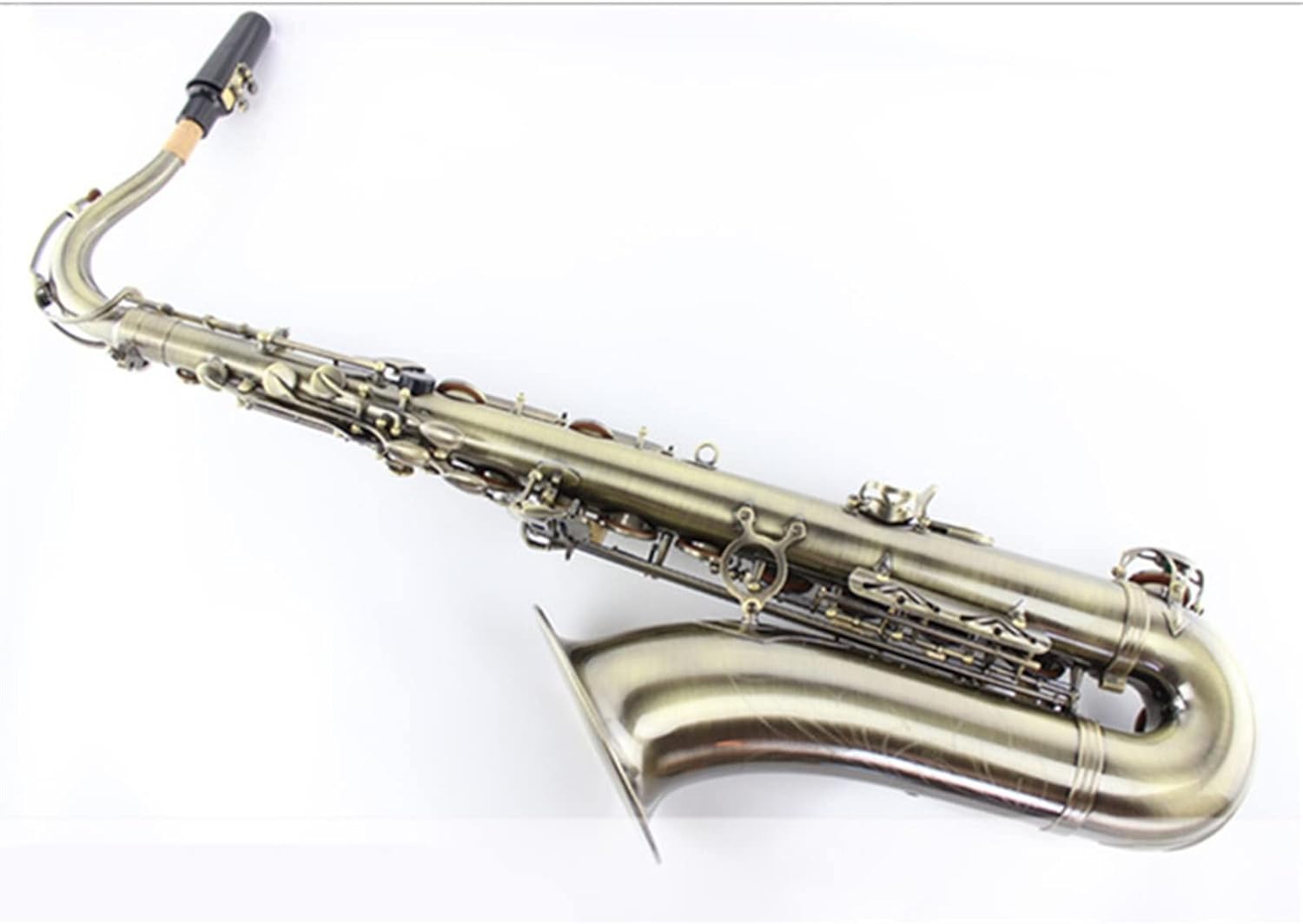 Tenor Saxophone Bb Brass Surface Woodwind Instrument Sax Saxophone Musical Instruments with Case