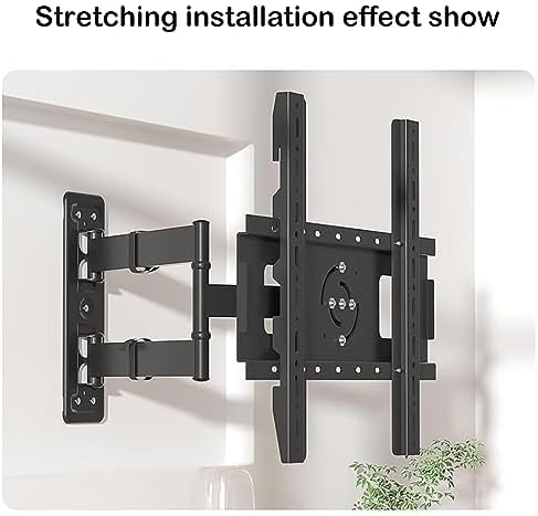 TV Wall BracketTV Wall Mount Bracket - with Articulated Rotation and Tilt, TV Bracket with 0-90° Horizontal and Vertical Screen Rotation, for 32-60 Inch Screen
