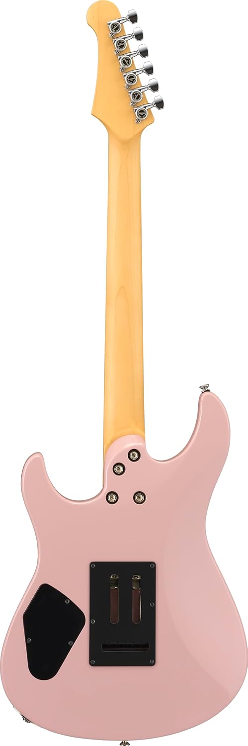 Yamaha Pacifica Standard Plus Electric Guitar Maple Fingerboard With Gig Bag, Ash Pink