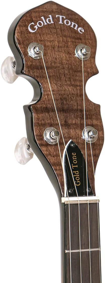 Gold Tone CC-100R+ Cripple Creek Banjo with Resonator and Pickup - Includes Gig Bag