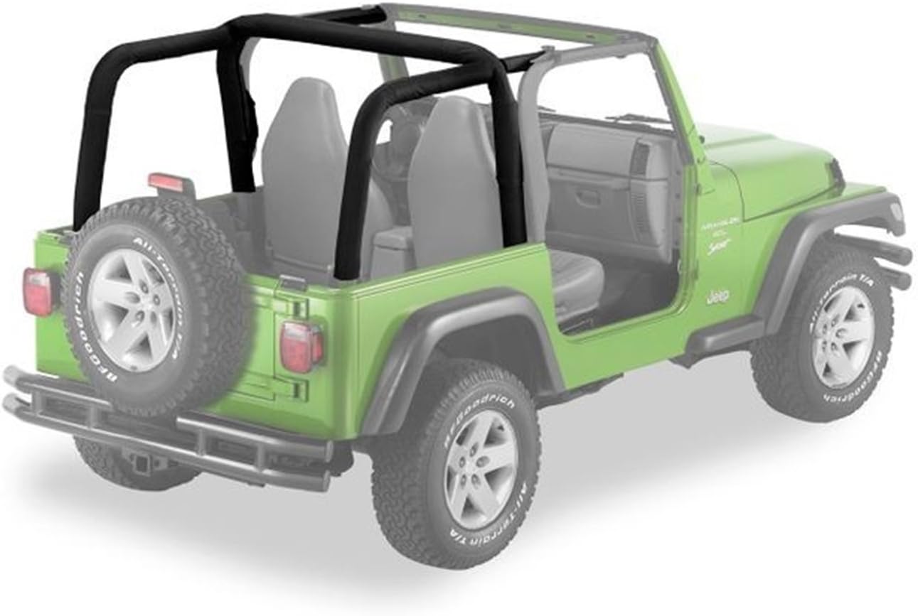 Bestop Sport Bar Cover - Jeep '03-06 Wrangler TJ Exc. Unlimited (Black Diamond)