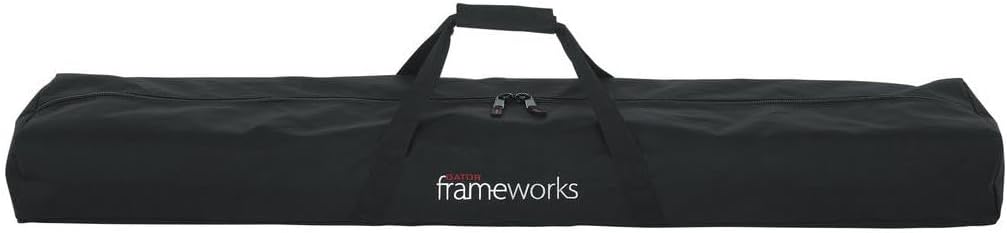 Gator Carry Bag Fits 6 Microphone Stands with Samson MK-10 Microphone Boom Stand