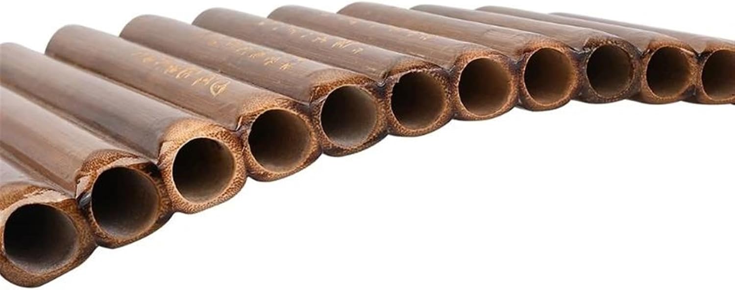 pan flute for beginners Handmade Pan Flute 15 Pipes Wind Instrument G Wrench Flute Pan Flute Folk Musical Instrument
