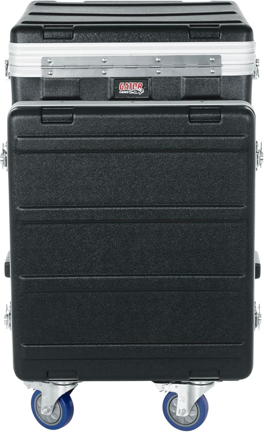 Gator Cases 10U Top, 12U Side Console Audio Rack (GRC-10X12 PU)