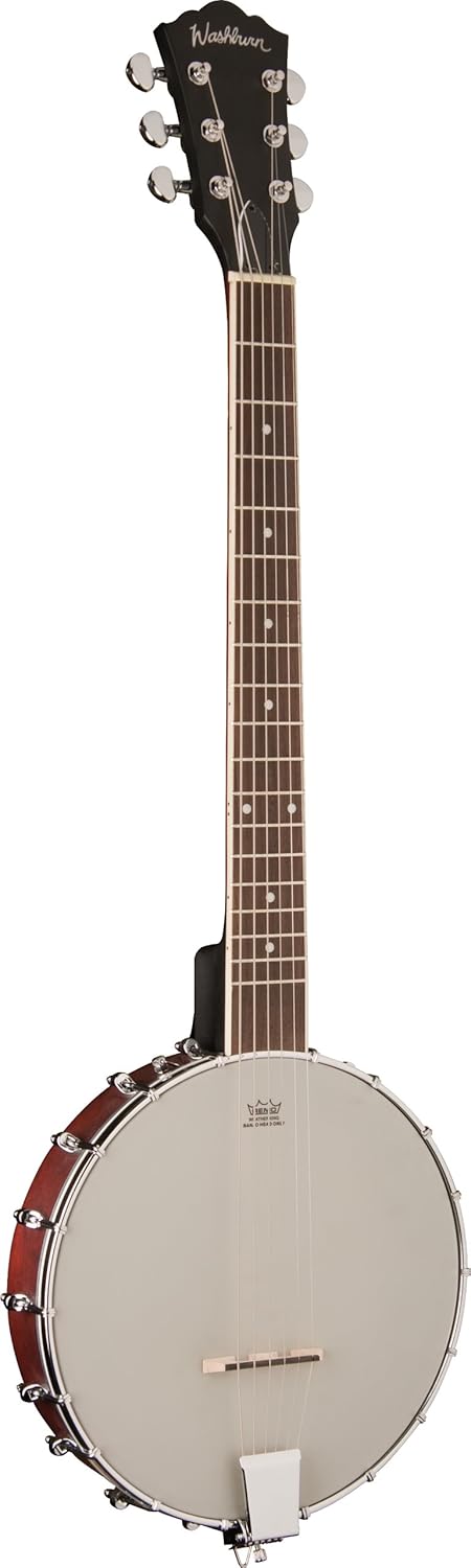 Washburn USM-B6 Banjo, Natural Matte