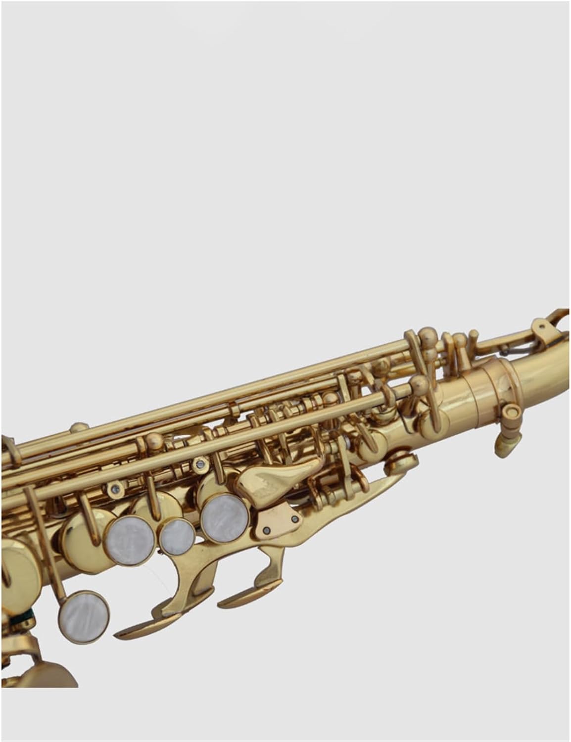 B Flat Bent Pipe Tenor Saxophone Gold Adult Bent Pipe Small Saxophone Wind Instrument
