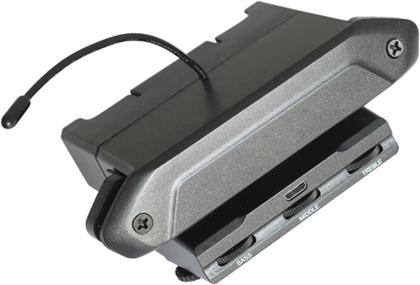 Guitar Magnetic Control Treble Middle Bass Effect Pickup with Microphone Acoustic Guitar Pickups Parts Pickup kit for Acoustic Guitar